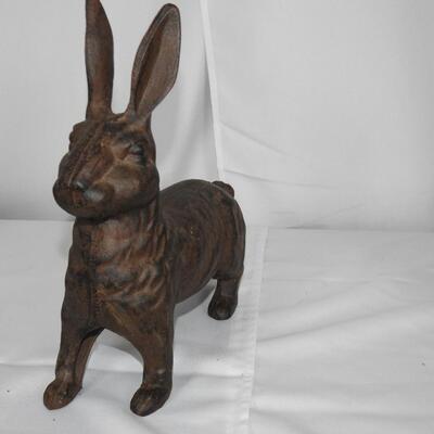 Vintage Cast iron Rabbit