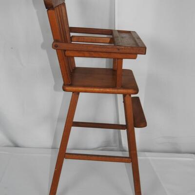 Vintage doll high chair