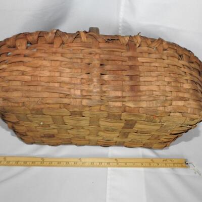 Antique Hand Woven large basket