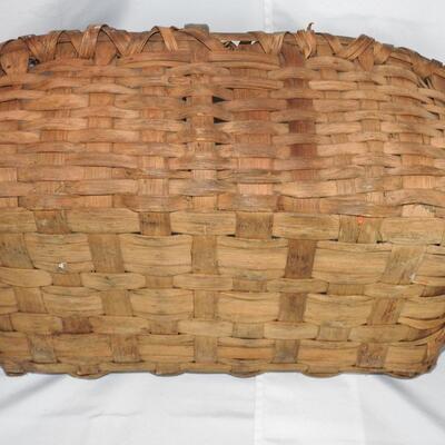 Antique Hand Woven large basket