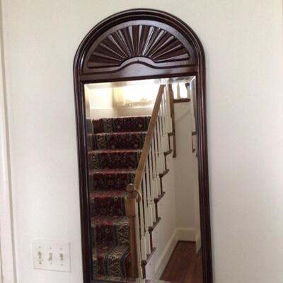 F400 Bombay 2 pc Mirror and Demilune Table 