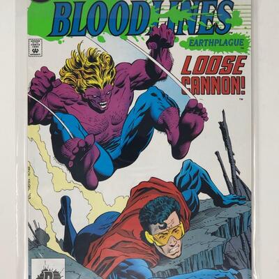 DC, BLOODLINES Superman ACTION Comics ANNUAL 5 earthplague loose cannon 