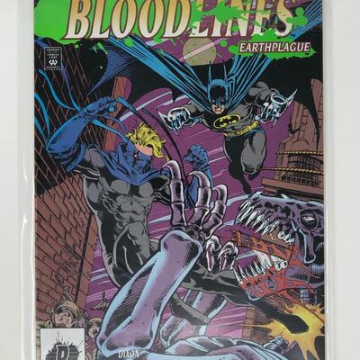 DC, DETECTIVE comics ANNUAL 6 1993 Bloodlines EarthPlague 