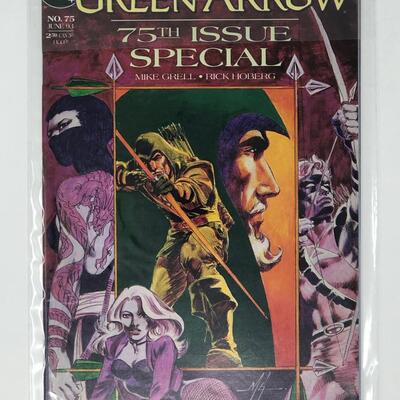 DC, GREEN ARROW 75th issue special 