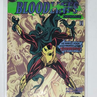 DC, JUSTICE LEAGUE AMERICA Annual 7 Bloodlines terrorsmith