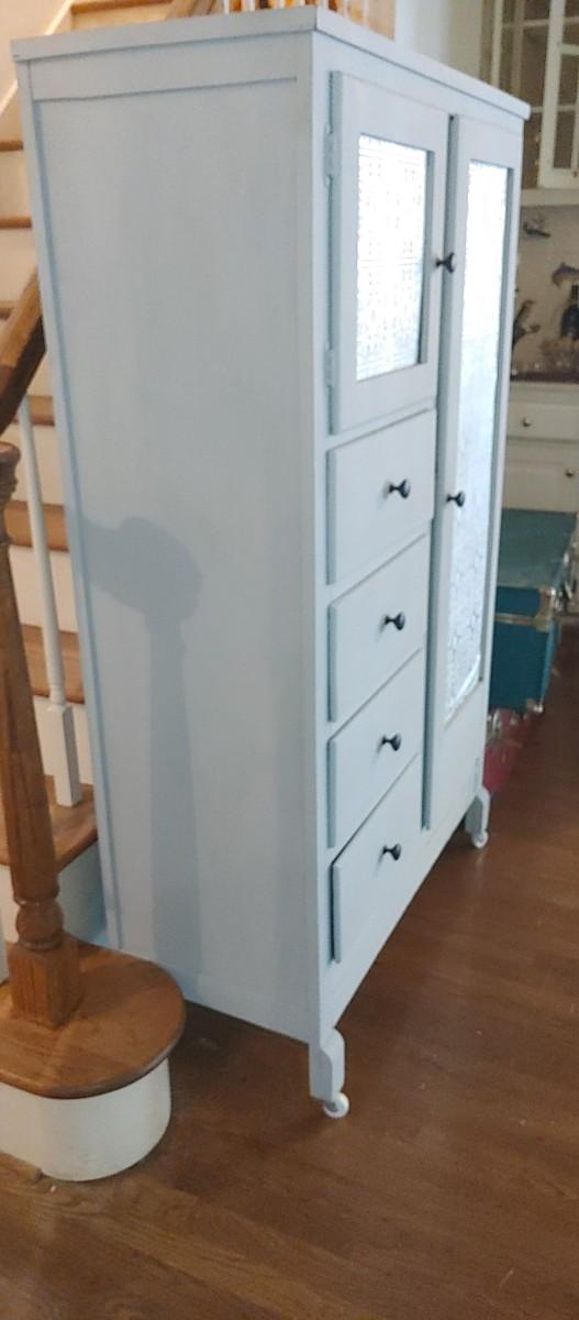 108 Great Antique Painted Chifferobe EstateSales