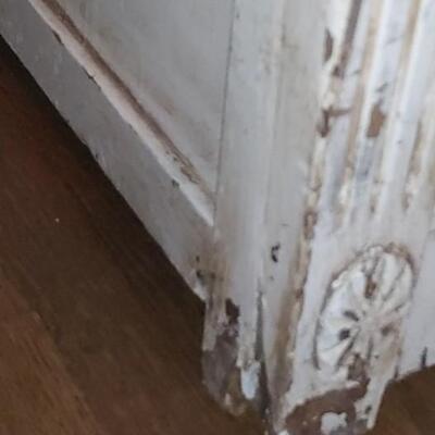 #117 Antique Painted Mahogany Haverty Chest