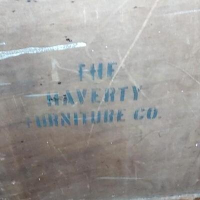 #117 Antique Painted Mahogany Haverty Chest