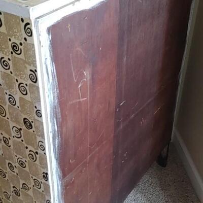 #119 Early Mahogany Painted Book Case 