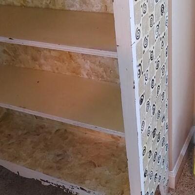#119 Early Mahogany Painted Book Case 