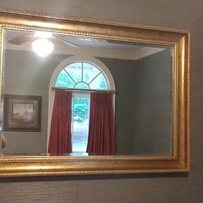 #122 Large Beveled Edge Mirror