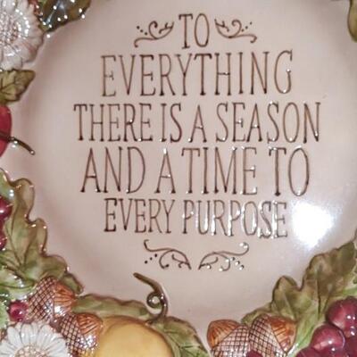 #124 Gorgeous Decorative Plate