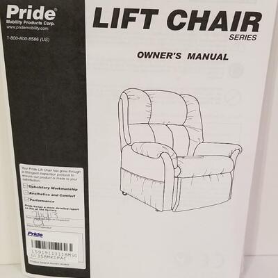 Lot #100 PRIDE Life Chair - good working condition
