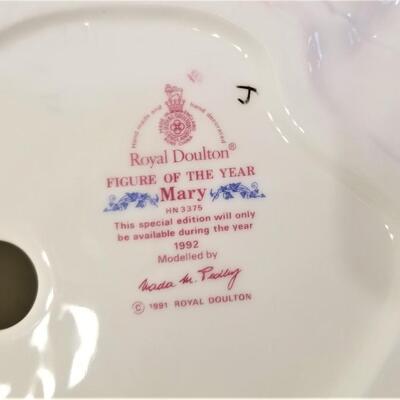 Lot #101  Royal Doulton "Mary" figure - Figure of the Year 1992