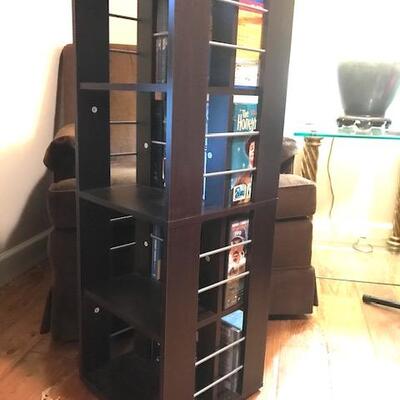 Rotating DVD Storage Rack #1