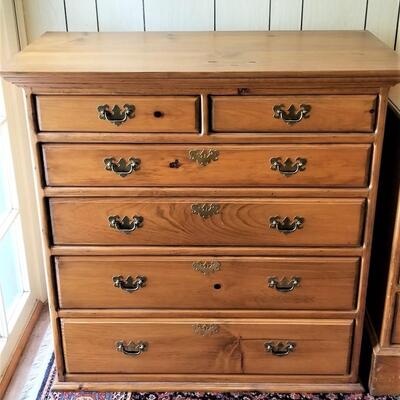 Lot #128  Habersham Plantation Chest-on-Chest