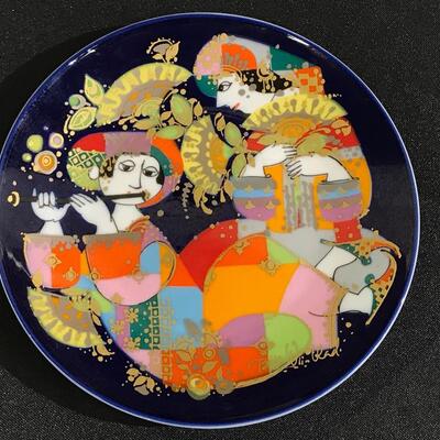 Bjorn Winblad Rosenthal Plate