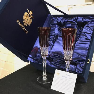 Faberge' Imperial Champagne Flutes