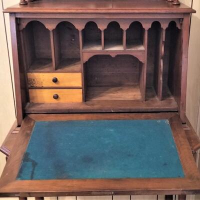 Lot #133 Antique Ladies Desk - Victorian