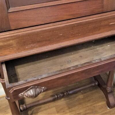 Lot #133 Antique Ladies Desk - Victorian