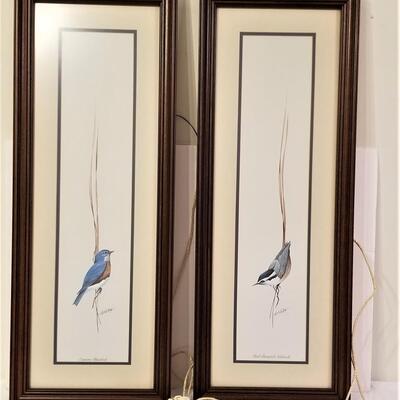 Lot #134  Pair of Contemporary Art LaMay Bird Prints