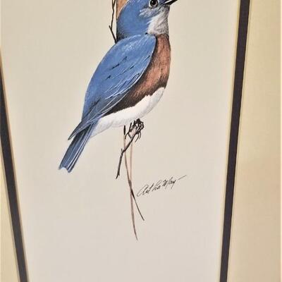 Lot #134  Pair of Contemporary Art LaMay Bird Prints