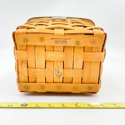 LONGABERGER 2002 â€œDADâ€ REMOTE/DIVIDED BASKET #2