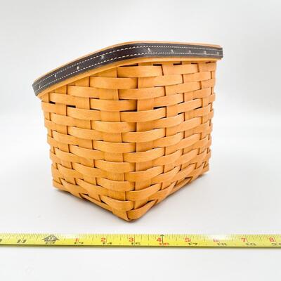 LONGABERGER 2002 â€œDADâ€ REMOTE/DIVIDED BASKET #2