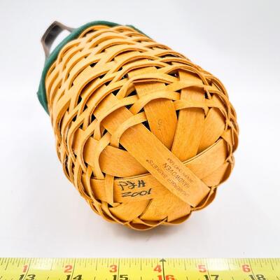 LONGABERGER 2001 SMALL GATEHOUSE BASKET
