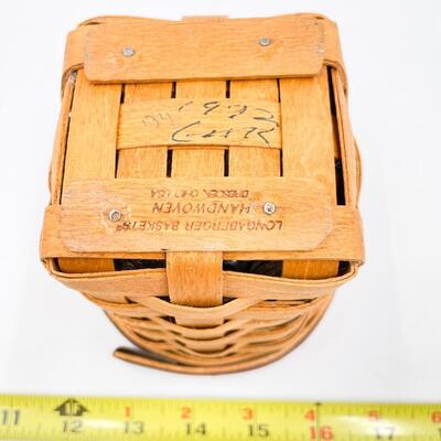 LONGABERGER 1992 FATHERâ€™S DAY PENCIL BASKET