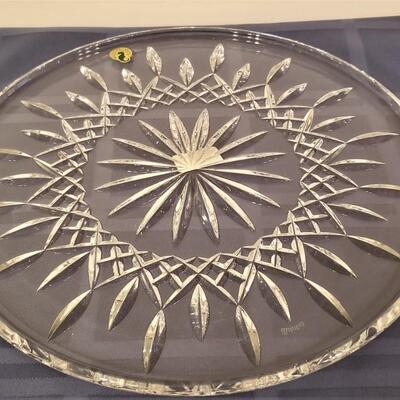 Lot #144 WATERFORD "Lismore" Cake Plate