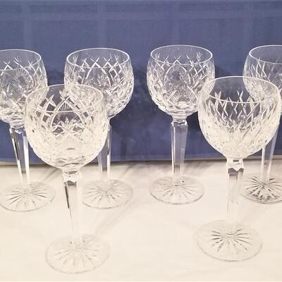 Lot #147  Lot of 6 WATERFORD Goblets