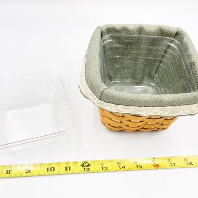 LONGABERGER 2004 SQUARE BASKET