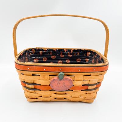 LONGABERGER 1994 HALLOWEEN â€œBOOâ€ BASKET