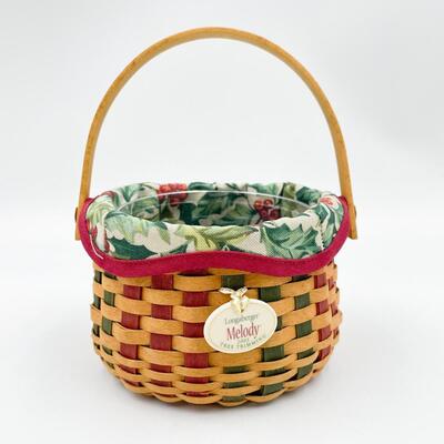 LONGABERGER 2003 TREE TRIMMING â€œMELODYâ€ BASKET
