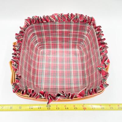 LONGABERGER 1993 CHRISTMAS COLLECTION â€œBAYBERRYâ€ BASKET