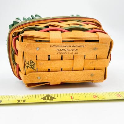LONGABERGER 1999 SMALL SLEIGH BASKET