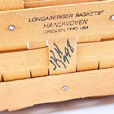 LONGABERGER 1998 SLEIGH BASKET