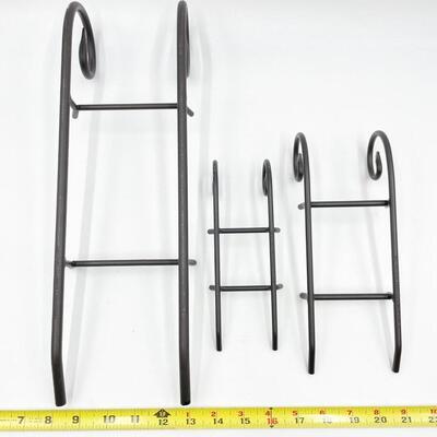 LONGABERGER WROUGHT IRON SLEIGH BASES