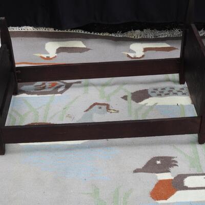 Vintage Childs Oak bed frame