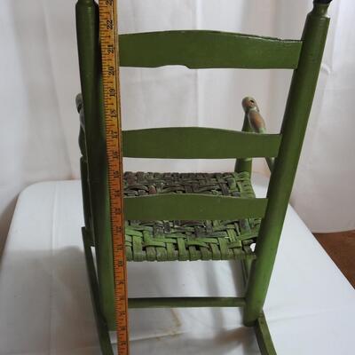 Childs Ladder back cane seat Rocker