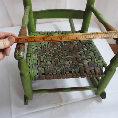 Childs Ladder back cane seat Rocker