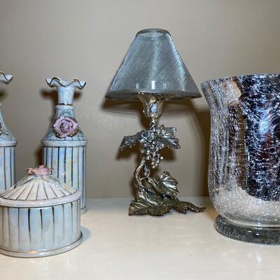 #130 Glass and Porcelain Home Decor 