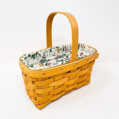 LONGABERGER 1999 SMALL RECTANGULAR BASKET