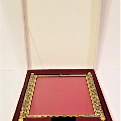 Lot #156  Wonderful Photo Frame in original box - Moorish Design