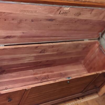Solid Lane cedar chest, great shape