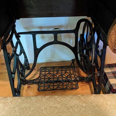 Nicely constructed converted sewing table