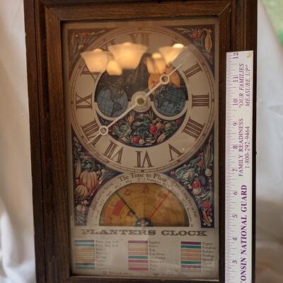 Genuine Planters Clock. So cool, now you'll never get it wrong!