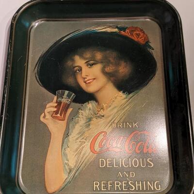 Genuine Coca Cola metal tray