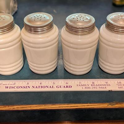 Vintage S & P and Flour and Sugar shakers, saweet